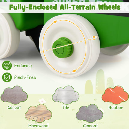 Costzon 4-in-1 Ride On Push Car for Toddlers