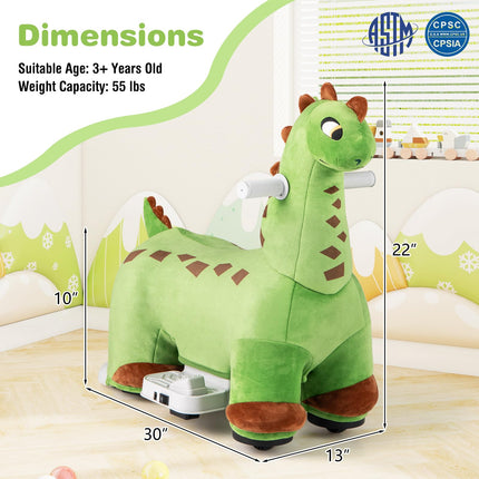 Costzon Dinosaur Ride on Toy Car
