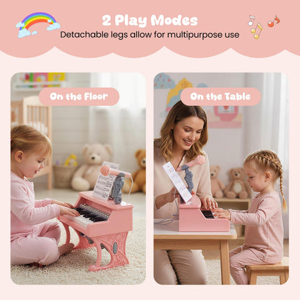 Costzon Kids Piano Keyboard 25 Keys Mini Digital Piano