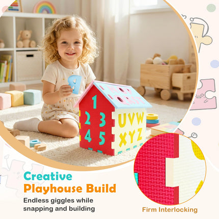 Costzon Puzzle Baby Play Mat Playhouse