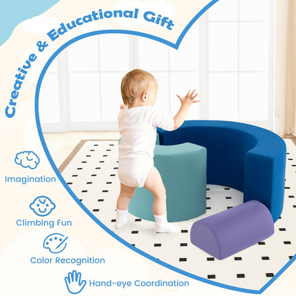 Costzon Rainbow Toddler Climbing Toys Indoor