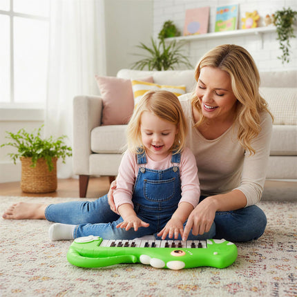 Costzon 25-Key Kids Piano Keyboard Dinosaur Shape Toy Digital Piano