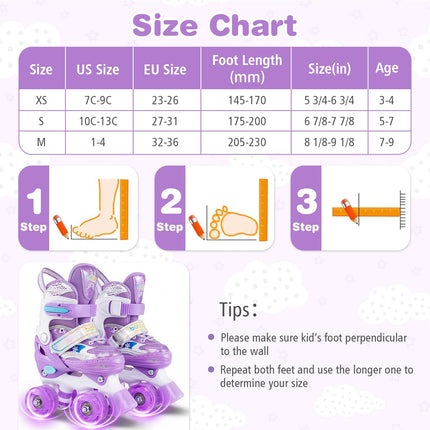 Costzon Kids Roller Skates for Girls Boys