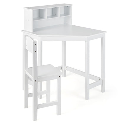 Kids Desk and Chair Set - Costzon