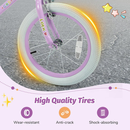 BABY JOY Lucky Dream Kids Bike 12” 14” 16” 18” Children Bicycle for 3-8 Years Old