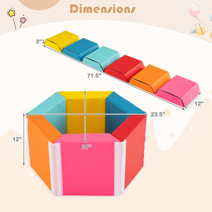 Costzon Foldable Gymnastics Mat for Kids