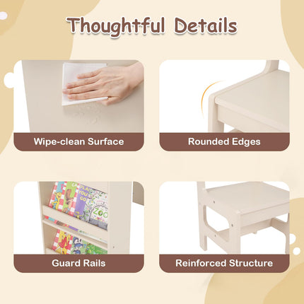 Costzon Kids Desk and Chair Set Art Activity Desk Set