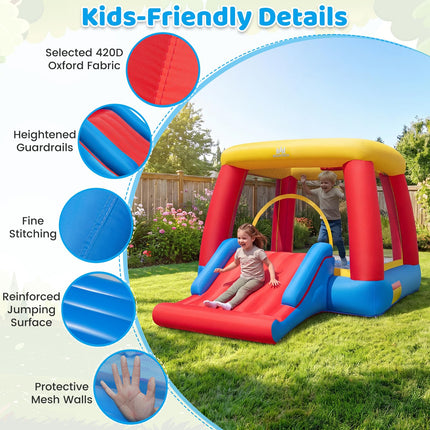 BOUNTECH Bounce House Inflatable Bouncer with Slide