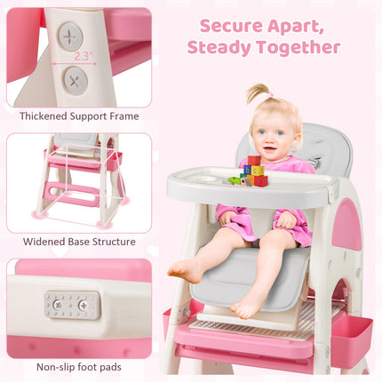 8 in 1 Convertible High Chairs for Babies and Toddlers