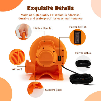 Costzon Air Blower, Bounce House Blower