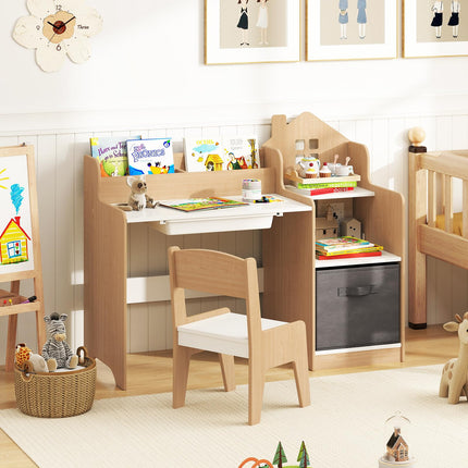 Costzon Kids Desk and Chair Set