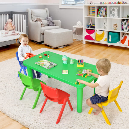 Costzon Kids Chairs Stackable Plastic Learn and Play Chair