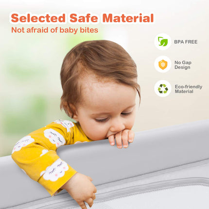 Costzon Baby Playpen, Extra Large Playard for Babies w/ 50 Ocean Balls