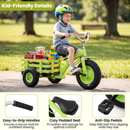 Costzon Kids Tricycle with Storage Basket
