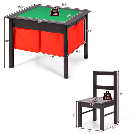 Kids Table and Chair Set - Costzon