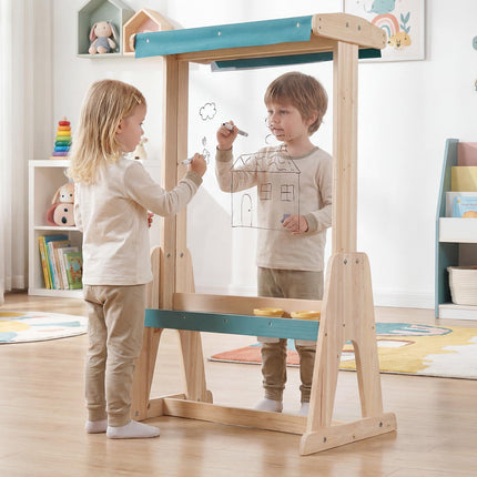 Costzon Easel for Kids Indoor Outdoor Art Toddler Easel