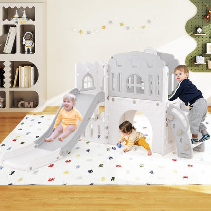 Costzon 9 in 1 Toddler Slide Kids Slide and Climber Playset