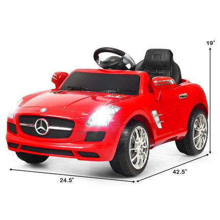 Costzon Ride On Car Licensed Mercedes Benz SLS Battery Powered Electric Car