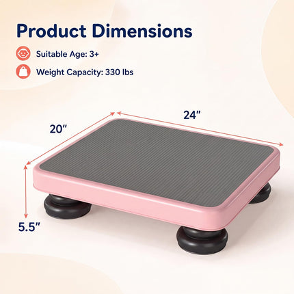 BABY JOY Mini Trampoline for Kids,Rectangular