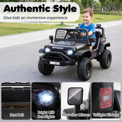 Costzon 24V Ride on Truck Kids Car for Boys & Girls Aged 3+