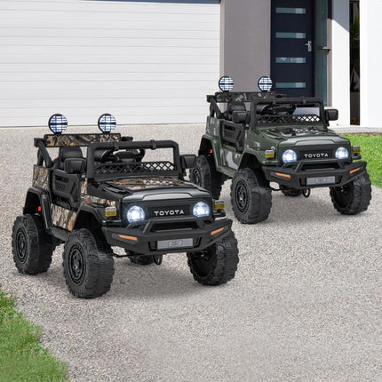 Costzon Ride on Car, 12V 7Ah Licensed Toyota FJ Cruiser Electric Car