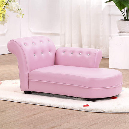 Costzon Kids Sofa, Toddler Couch, Toddler Furniture Kids Couch, Children Chaise Lounge