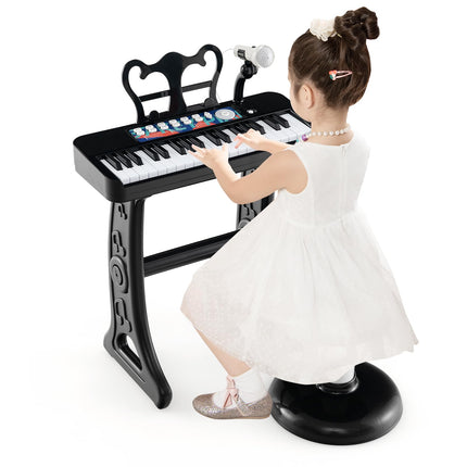 Costzon Kids Piano, 37 Key Piano Toy Keyboard w/ Microphone