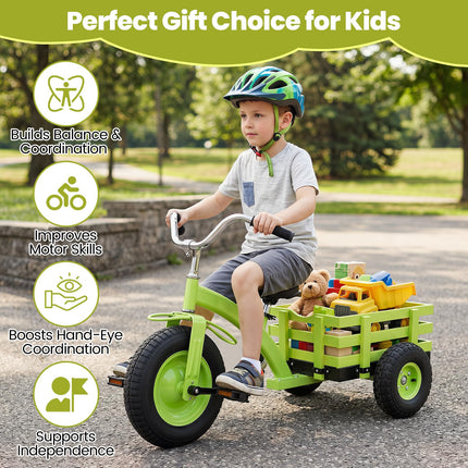 Costzon Kids Tricycle with Storage Basket
