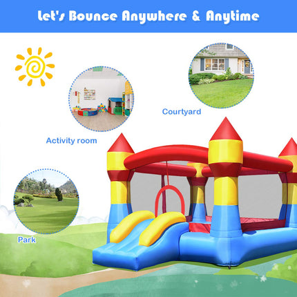 Costzon Inflatable Bounce House w/Net