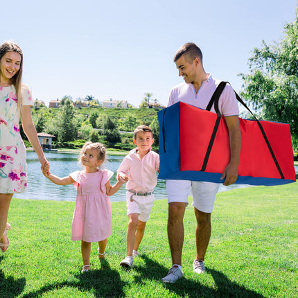 Costzon Giant 4 in a Row Game Carrying Bag (Game Not Included), Carry and Storage Bag for Jumbo 4-to-Score Giant Game Set