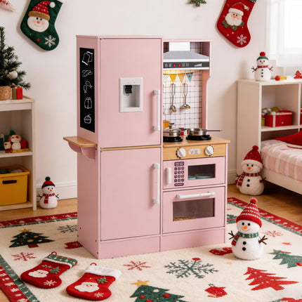Costzon Dual-Sided Kids Kitchen Playset