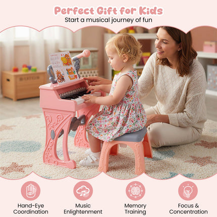 Costzon Kids Piano 25 Keys Piano Keyboard for Kids