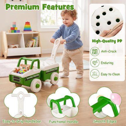 Costzon 4-in-1 Ride On Push Car for Toddlers