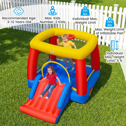 BOUNTECH Bounce House Inflatable Bouncer with Slide