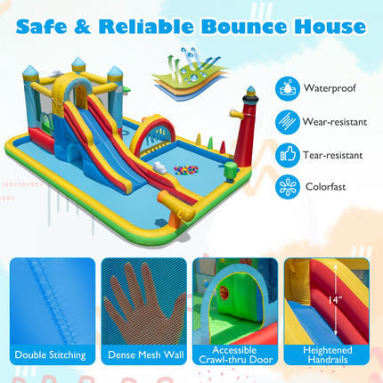 Costzon Kids Mega Water Park Bounce House