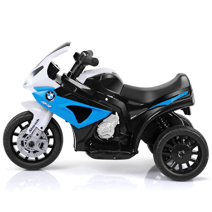 Costzon Kids Motorcycle Licensed BMW 6V Battery Powered 3 Wheels Toddler Motorcycle W/Spring Suspension