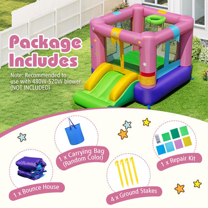 BOUNTECH Inflatable Bounce House Bouncy House for Kids 3-12 Indoor Outdoor
