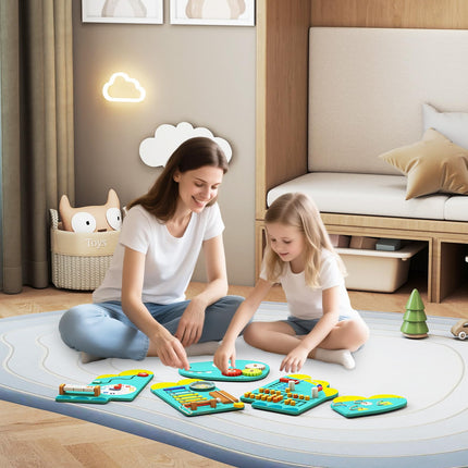Costzon Dinosaur Activity Wall Busy Board