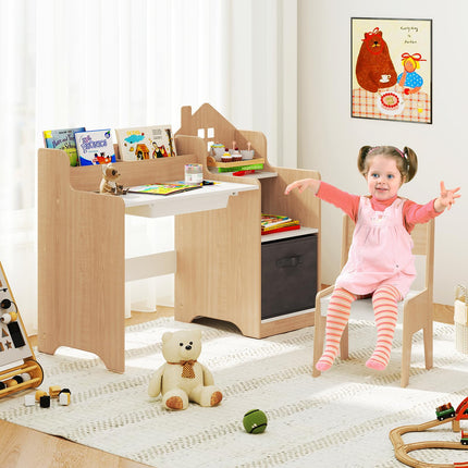 Costzon Kids Desk and Chair Set