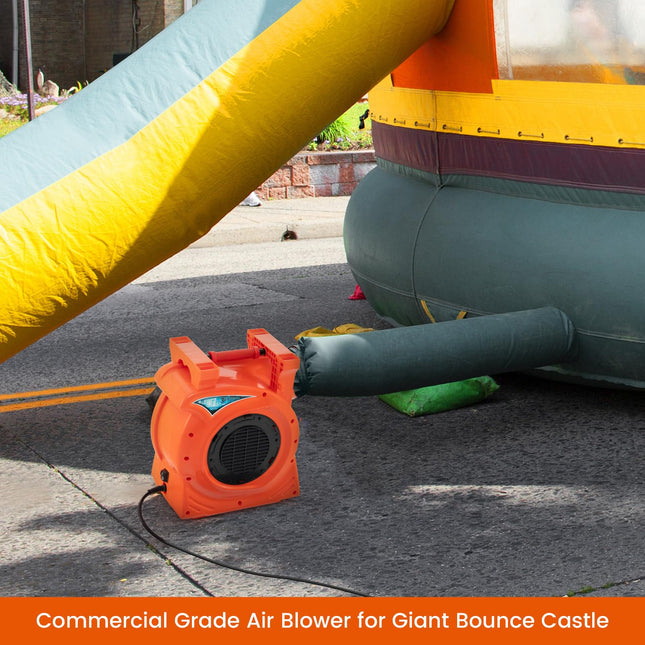 Costzon Commercial Air Blower, 3HP/1500W Bounce House Blower
