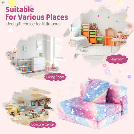 Costzon Folding Sofa Bed for Kids