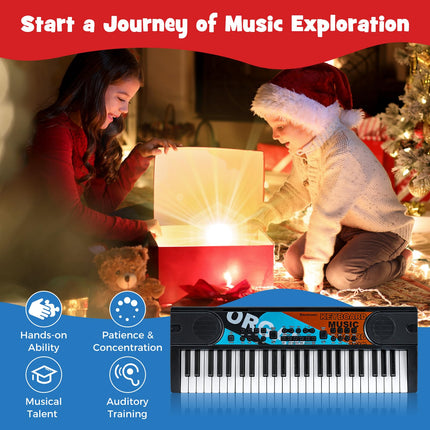 Costzon Kids Piano Keyboard 49 Keys Portable Electric Keyboard Piano