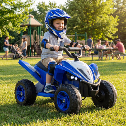 Costzon Kids ATV 12V 4-Wheeler Quad Electric Vehicle