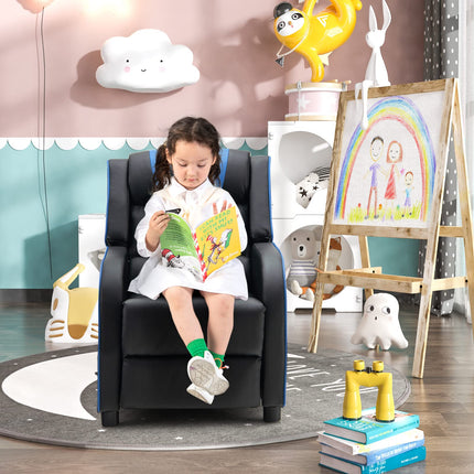 Kids Recliner, Gaming Recliner Chair  -  Costzon