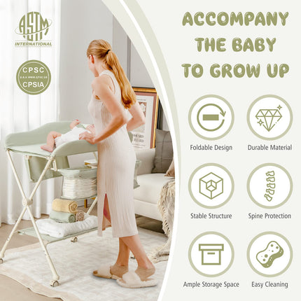 Portable Baby Changing Table - Costzon