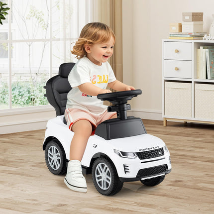 Costzon Push Car for Toddlers 3 in 1 Land Rover Discovery Stroller Sliding Walking Car