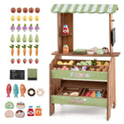 Costzon Wooden Grocery Store Pretend Play