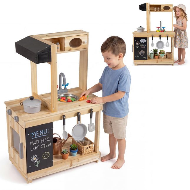 Costzon Outdoor Mud Kitchen for Kids