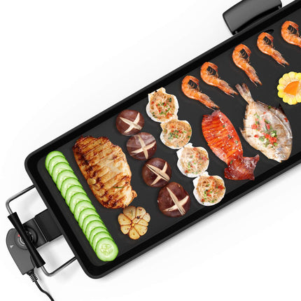 Costzon 35" Electric Griddle w/5-Level Temp & Drip Tray