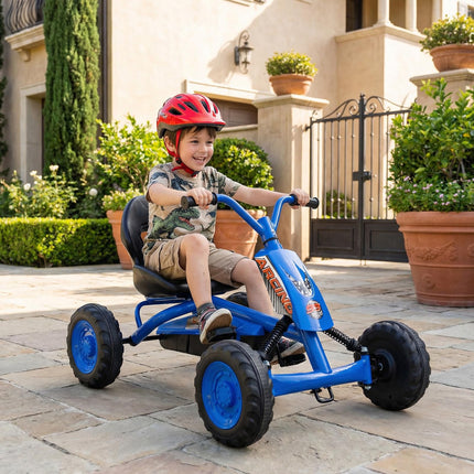 Costzon 4 Wheel Toddler Ride On Pedal Car Adjustable Seat Outdoor Off-Road Racer